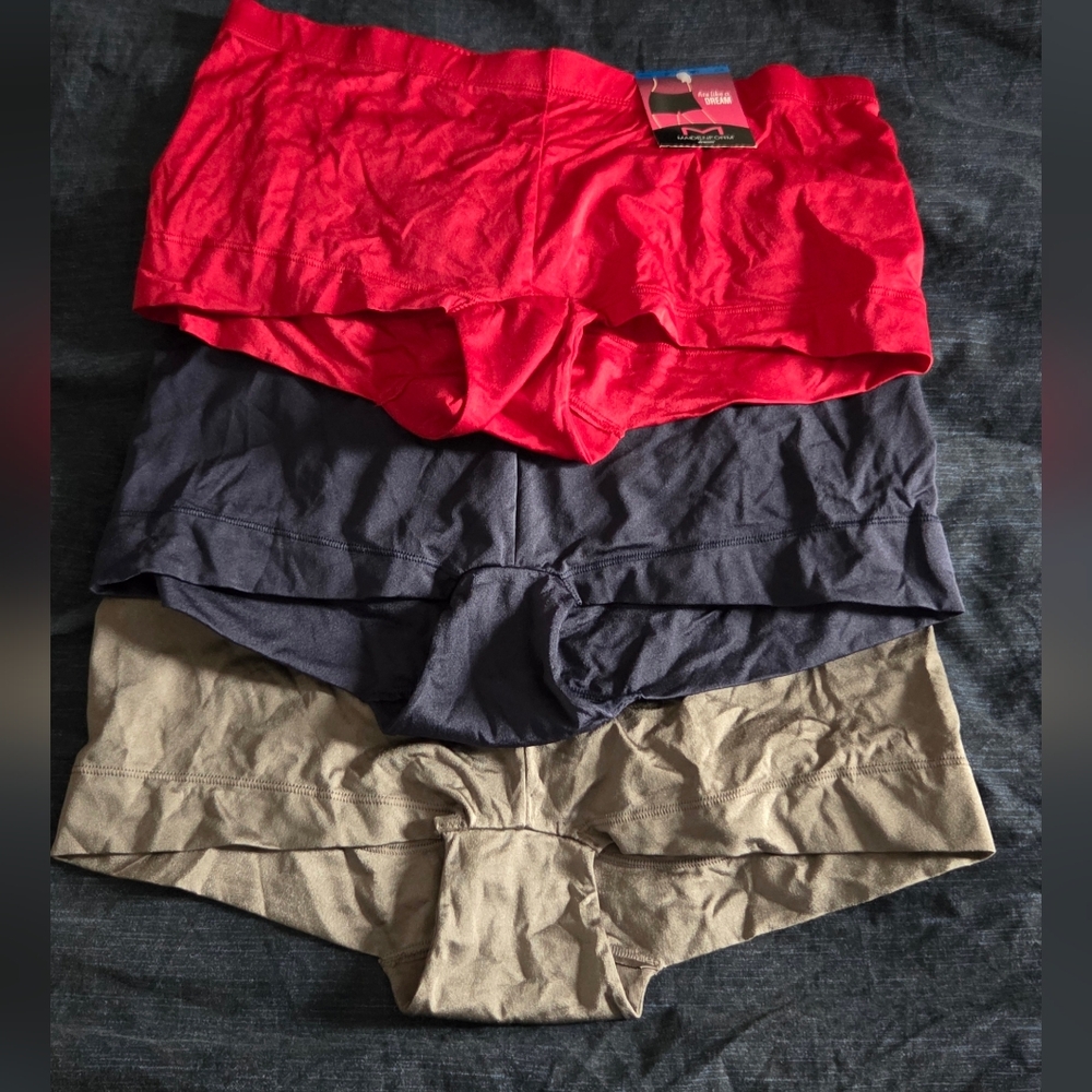 New Maidenform Dream Boyshort Underwear 3 Pack XL